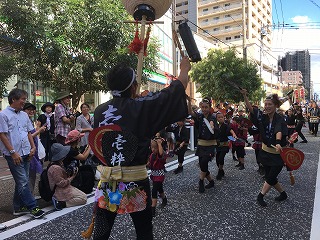 ロードフェスタ　阿波踊り